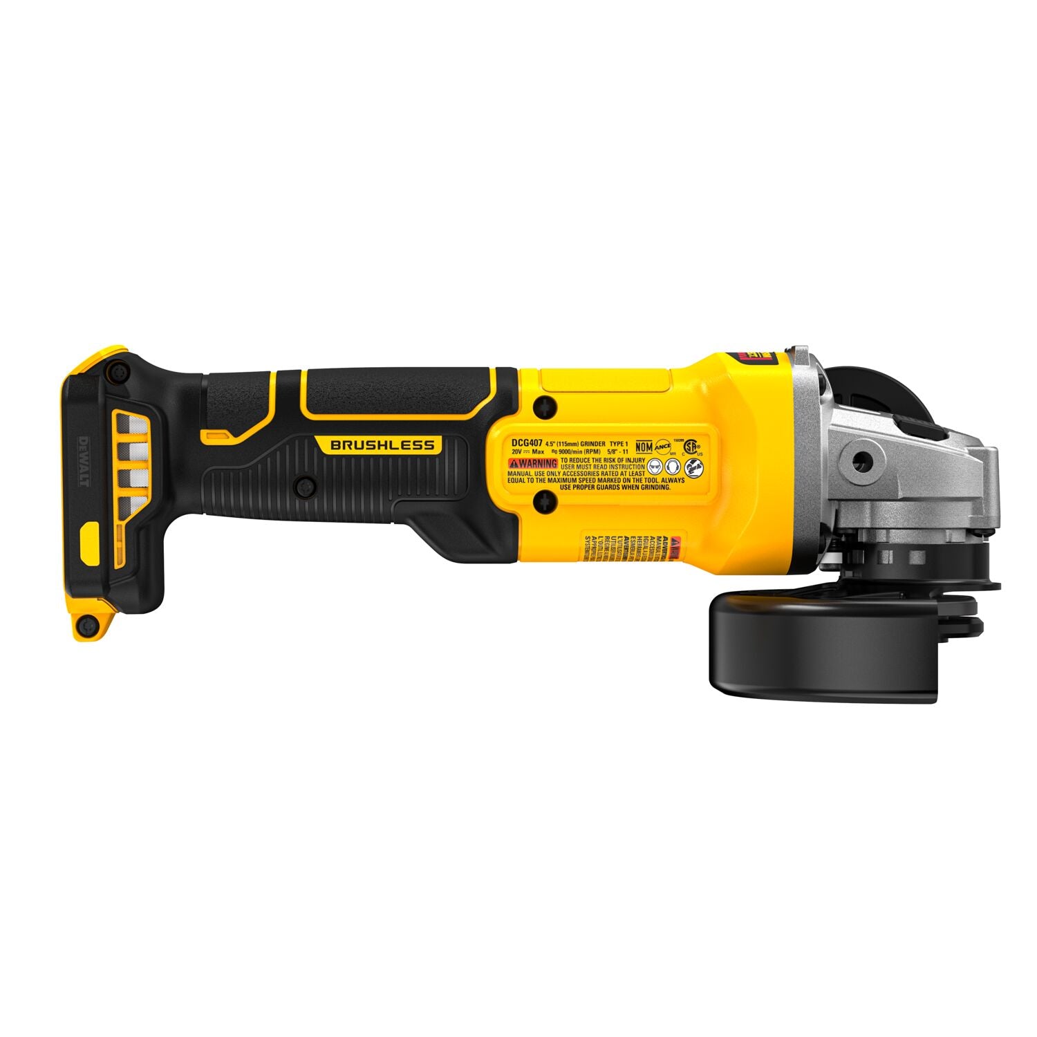DEWALT Akku-Winkelschleifer, 18V, Basisv. DCG407NT-XJ