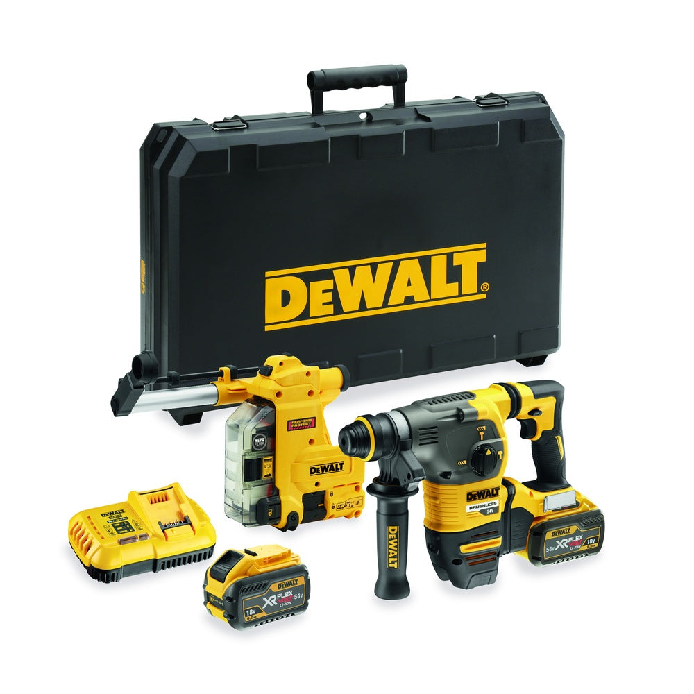 DEWALT Akku-Kombihammer SDS-plus, 54V DCH335X2-QW