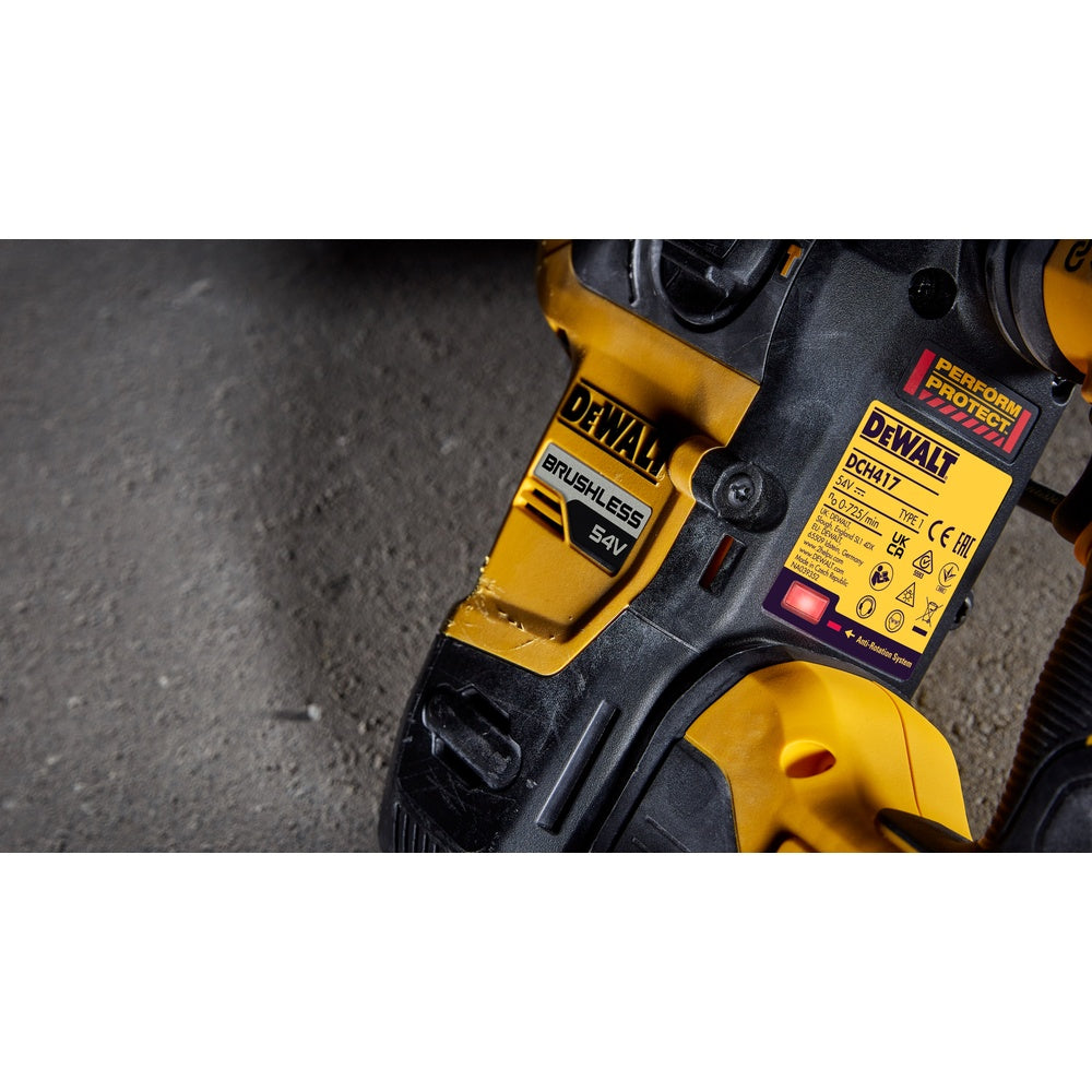 DEWALT Akku-Kombihammer SDS-plus, 54V, Basisv DCH416NT-XJ