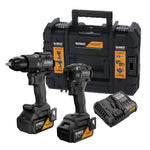 DEWALT Akku-Kombopack (2-tlg.), 18V DCK2222MP2T-QW