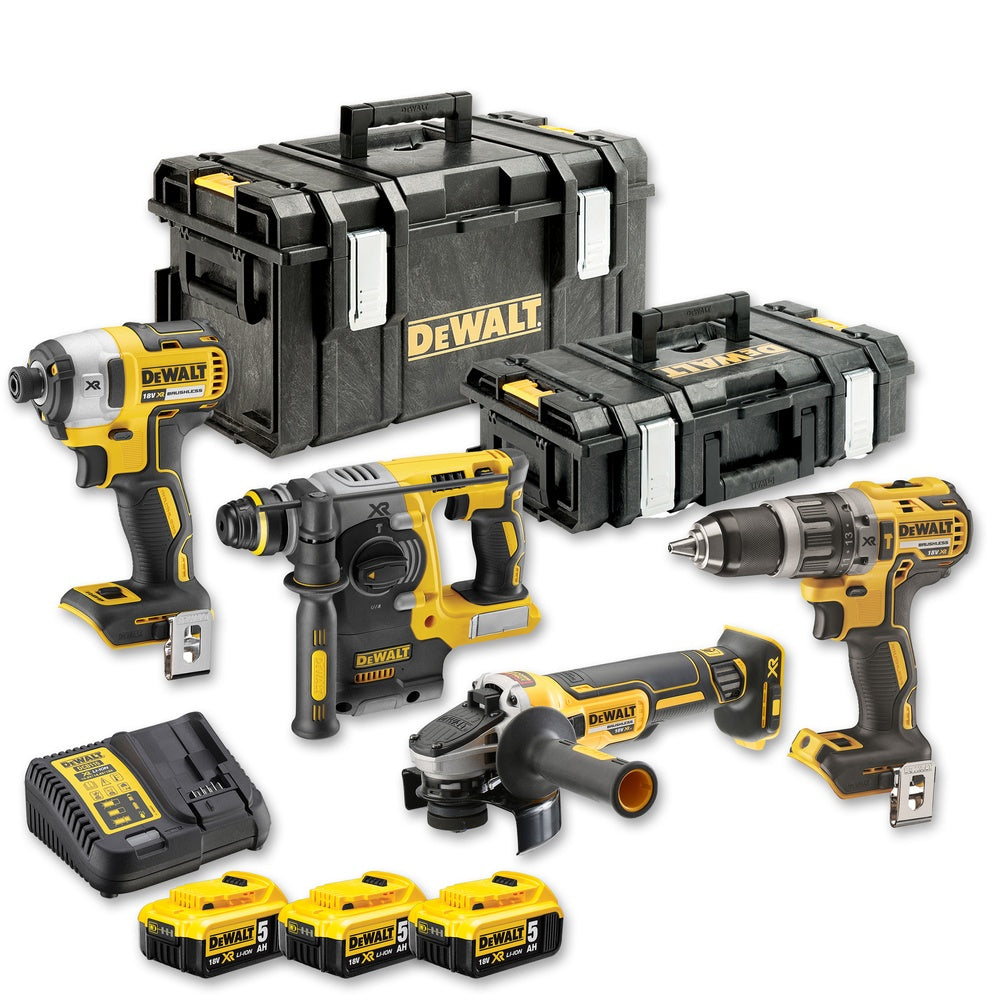 DEWALT Akku-Kombopack (4-tlg.), 18V DCK422P3-QW