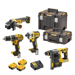 DEWALT Akku-Kombopack (4-tlg.), 18V DCK422P3T-QW