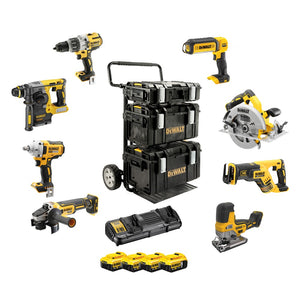 DEWALT Akku-Kombopack (8-tlg.), 18V DCK856P4-QW