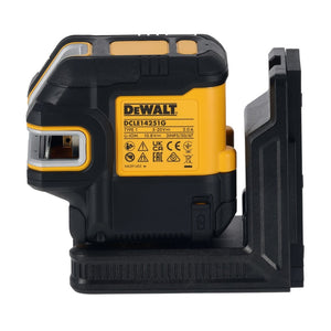 DEWALT Kombilaser, Rot, 2x180°, 5 P, USB-C DCLE14251GB-XJ