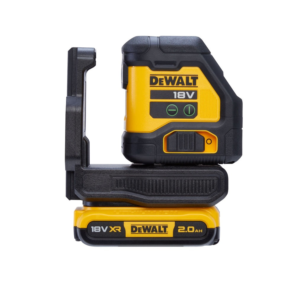 DEWALT Kreuzlinienlaser, Grün, 2x180°, 18V DCLE34021D1-QW