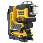 DEWALT Multilinienlaser, Grün, 3x360°, 18V DCLE34035D1-QW