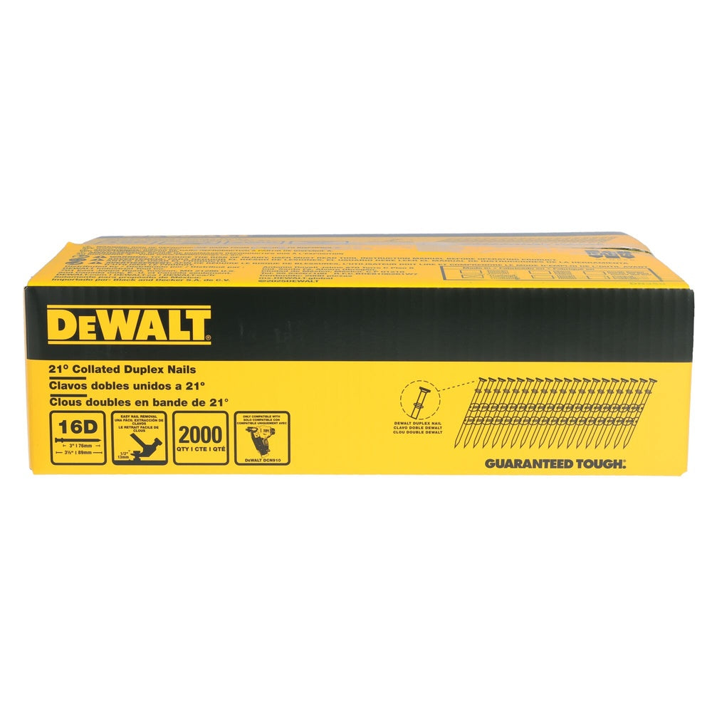 DEWALT Duplex-Nägel 76mm / 89mm DN350-XJ