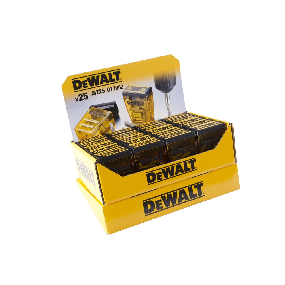 DEWALT Display 20 x DT7962 Box 25xT25 25mm DP43-QZ
