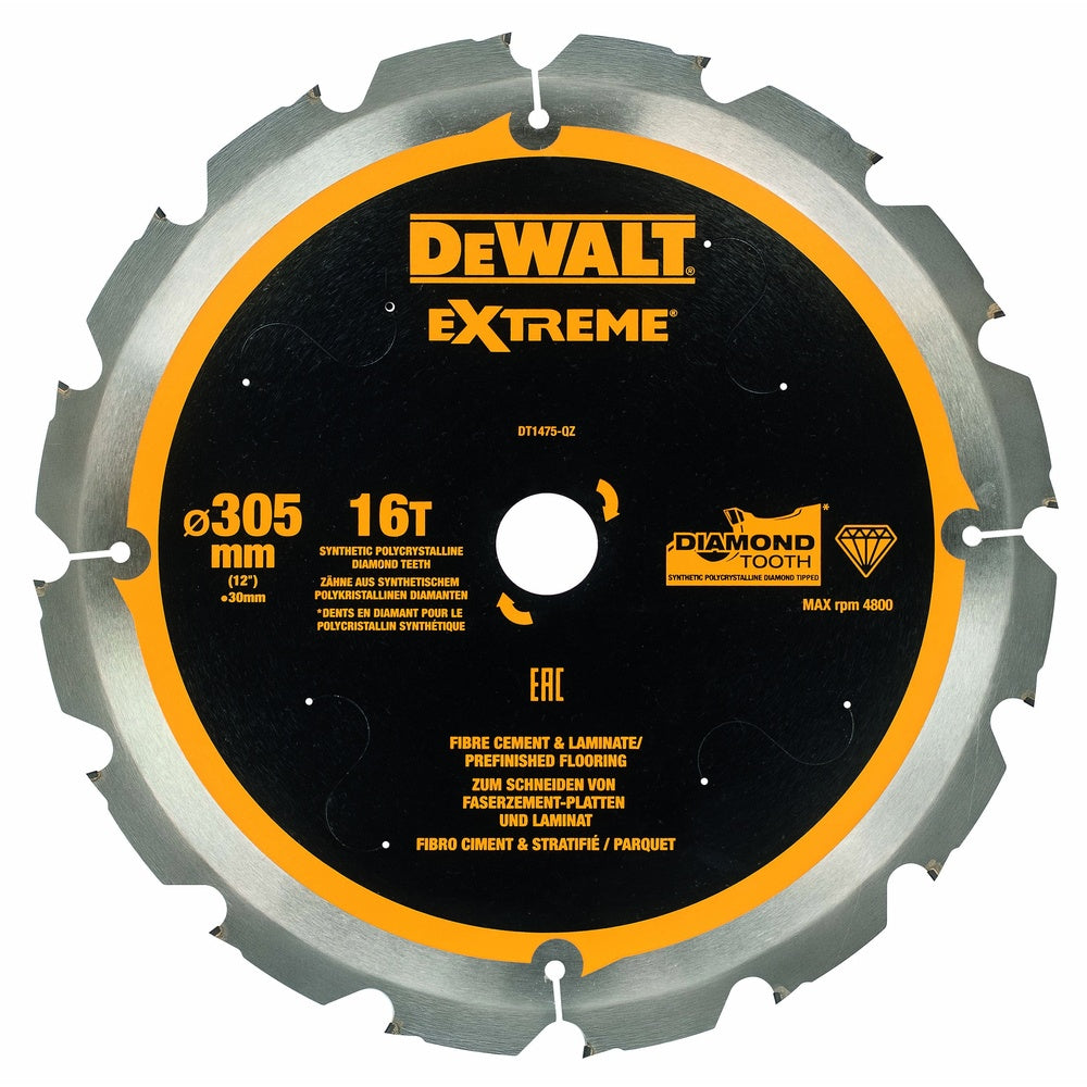 DEWALT Kreissägeblatt PCD 305/30mm 16Z DT1475-QZ