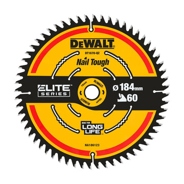 DEWALT ELITE Kreissägeblatt 184/16 mm 60Z DT1670-QZ