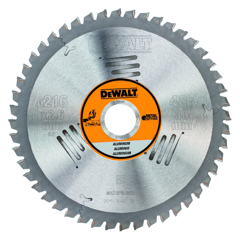 DEWALT Kreissägeblatt stat. 216/30mm 48 TFZ DT1914-QZ