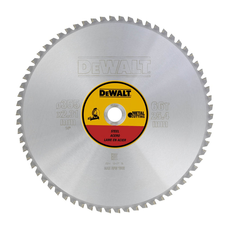 DEWALT Kreissägeblatt stat. 355/25,4mm 66 TFZ DT1926-QZ