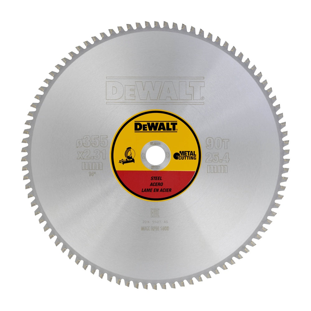 DEWALT Kreissägeblatt stat. 355/25,4mm 90 TFZ DT1927-QZ