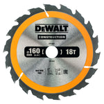DEWALT Kreissägeblatt Handkr. 160/20mm 18 WZ DT1931-QZ