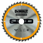 DEWALT Kreissägeblatt Handkr. 190/30mm 40 WZ DT1945-QZ