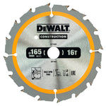 DEWALT Kreissägeblatt Akku 165/20mm 16 WZ DT1948-QZ