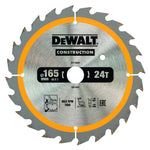 DEWALT Kreissägeblatt Akku 165/20mm 24 WZ DT1949-QZ
