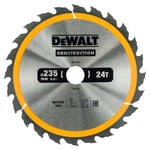 DEWALT Kreissägeblatt Stat. 235/30mm 24 WZ DT1954-QZ