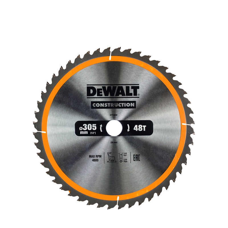 DEWALT Kreissägeblatt Stat. 305/30mm 48 WZ DT1959-QZ