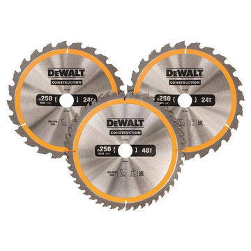 DEWALT Kreissägeblatt-Set 3-tlg. Stat DT1963-QZ