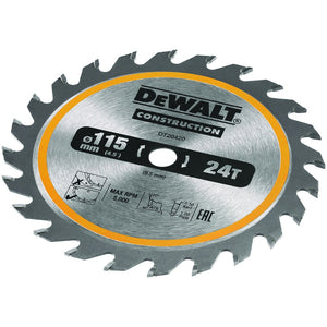 DEWALT Kreissägeblatt Akku 115/9,5mm 24Z DT20420-QZ