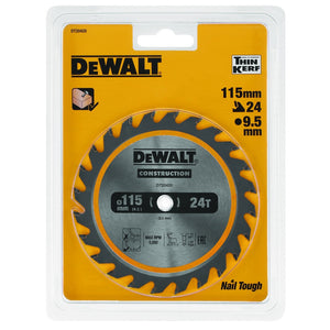 DEWALT Kreissägeblatt Akku 115/9,5mm 24Z DT20420-QZ