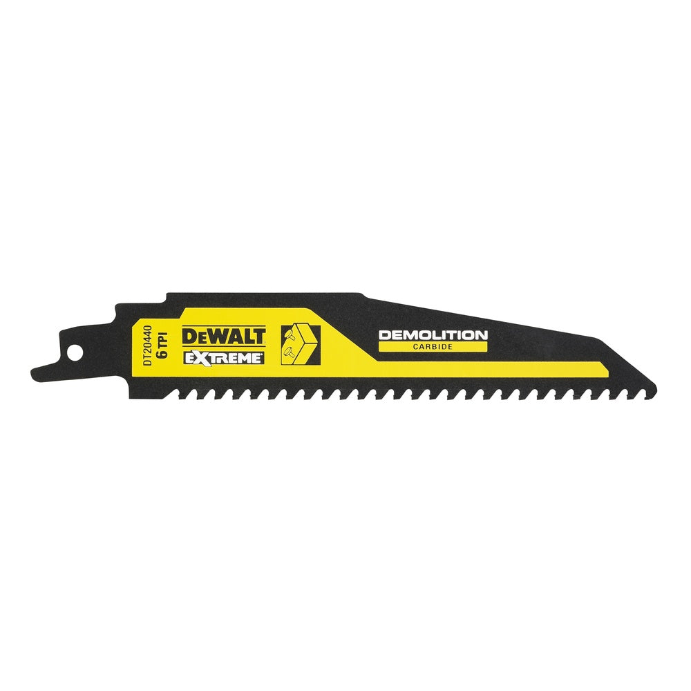 DEWALT Carbide Säbelsägeblatt Holz 152mm DT20440-QZ