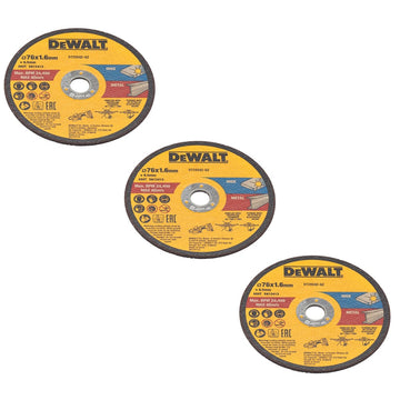 DEWALT Trennscheibe 76x1,6x9,5 mm Inox/Metall DT20592-QZ