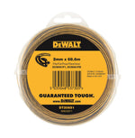 DEWALT Trimmer-Faden 68,6 m / 2,0 mm DT20651-QZ