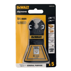 DEWALT 5er Pack BiM Sägeblatt 54 mm DT20775-QZ
