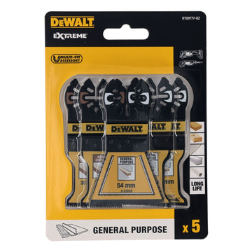 DEWALT 5-tlg. Multi Tool BiM Sägeblatt-Set DT20777-QZ