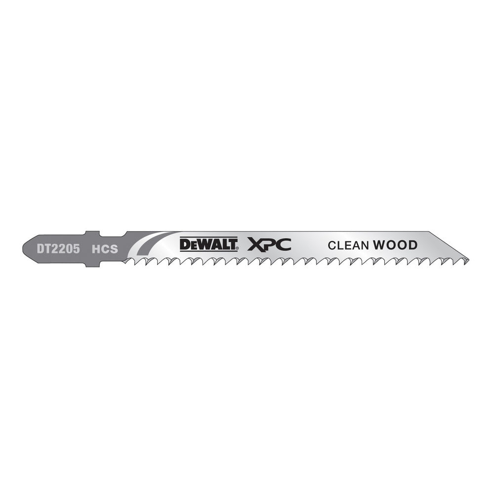 DEWALT Stichsägeblatt HCS Holz <30mm 5 Stk DT2205-QZ