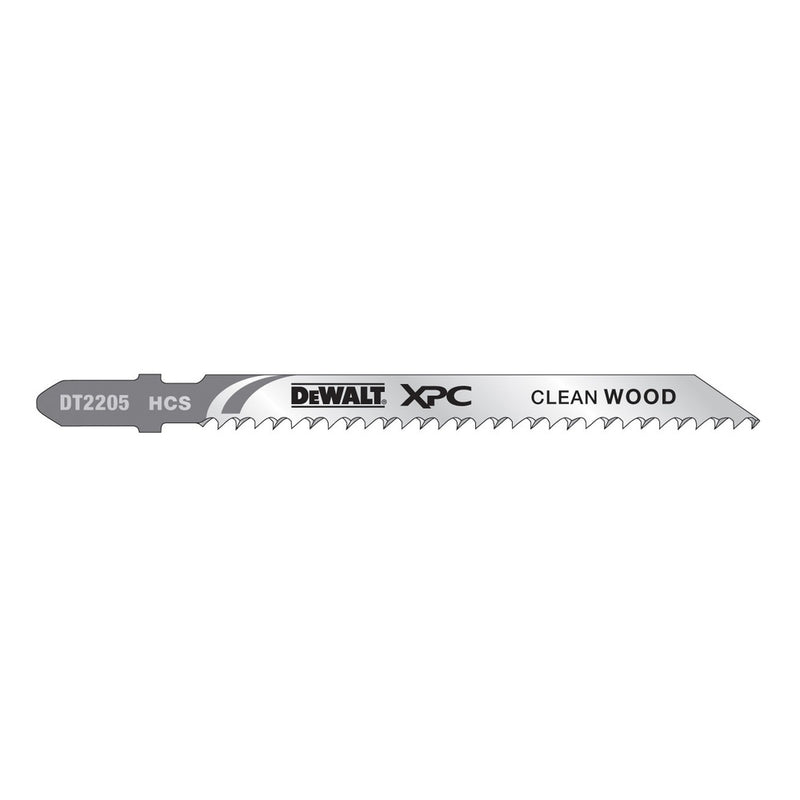DEWALT Stichsägeblatt HCS Holz <30mm 5 Stk DT2205-QZ
