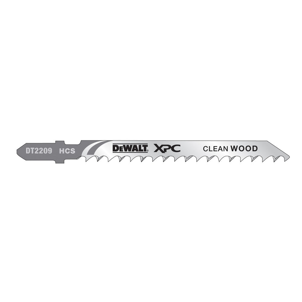 DEWALT Stichsägeblatt HCS Holz <60mm 5 Stk DT2209-QZ
