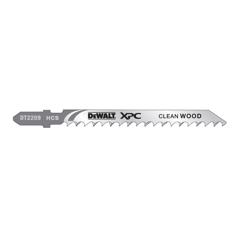 DEWALT Stichsägeblatt HCS Holz <60mm 5 Stk DT2209-QZ