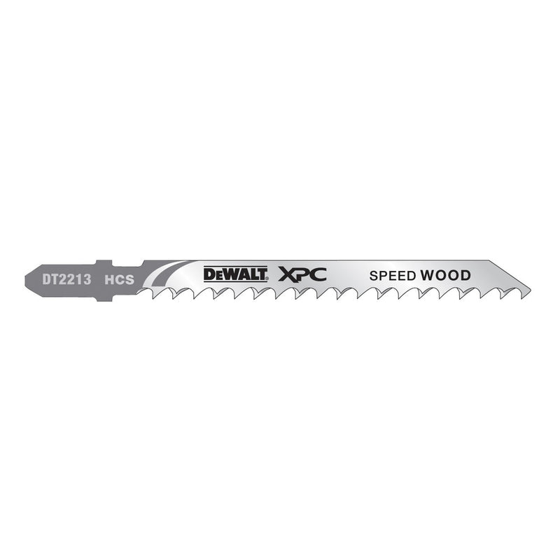 DEWALT Stichsägeblatt HCS Holz <60mm 5 Stk DT2213-QZ