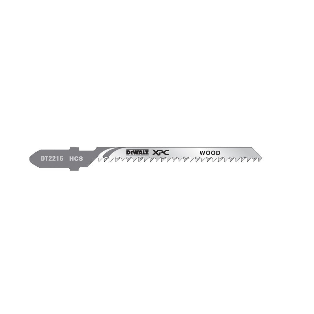 DEWALT Stichsägeblatt HCS Laminat <15mm 5 Stk DT2216-QZ