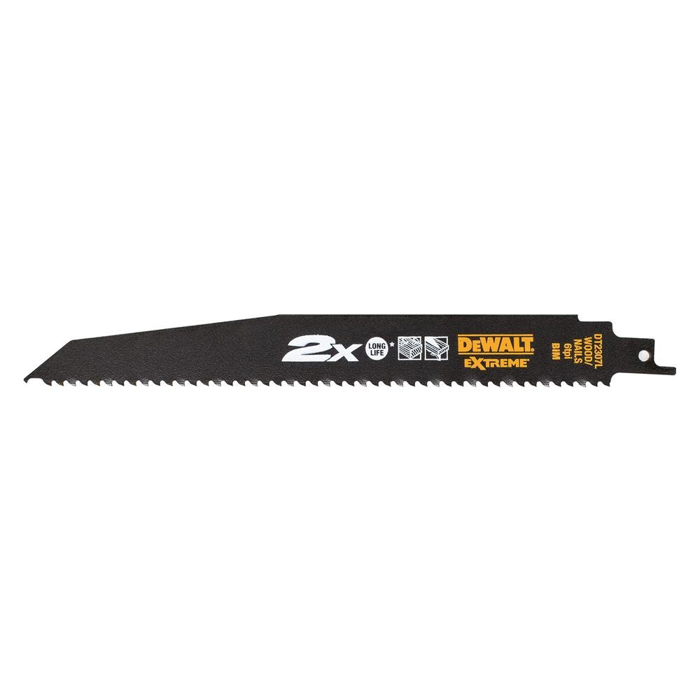 DEWALT Säbelsägeblatt BIM Holz 228mm 5 Stk DT2307L-QZ