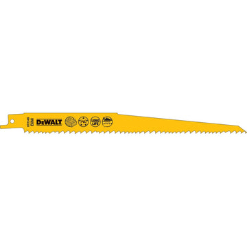 DEWALT Säbelsägeblatt BIM Holz 228mm 6 TPI DT2349-QZ