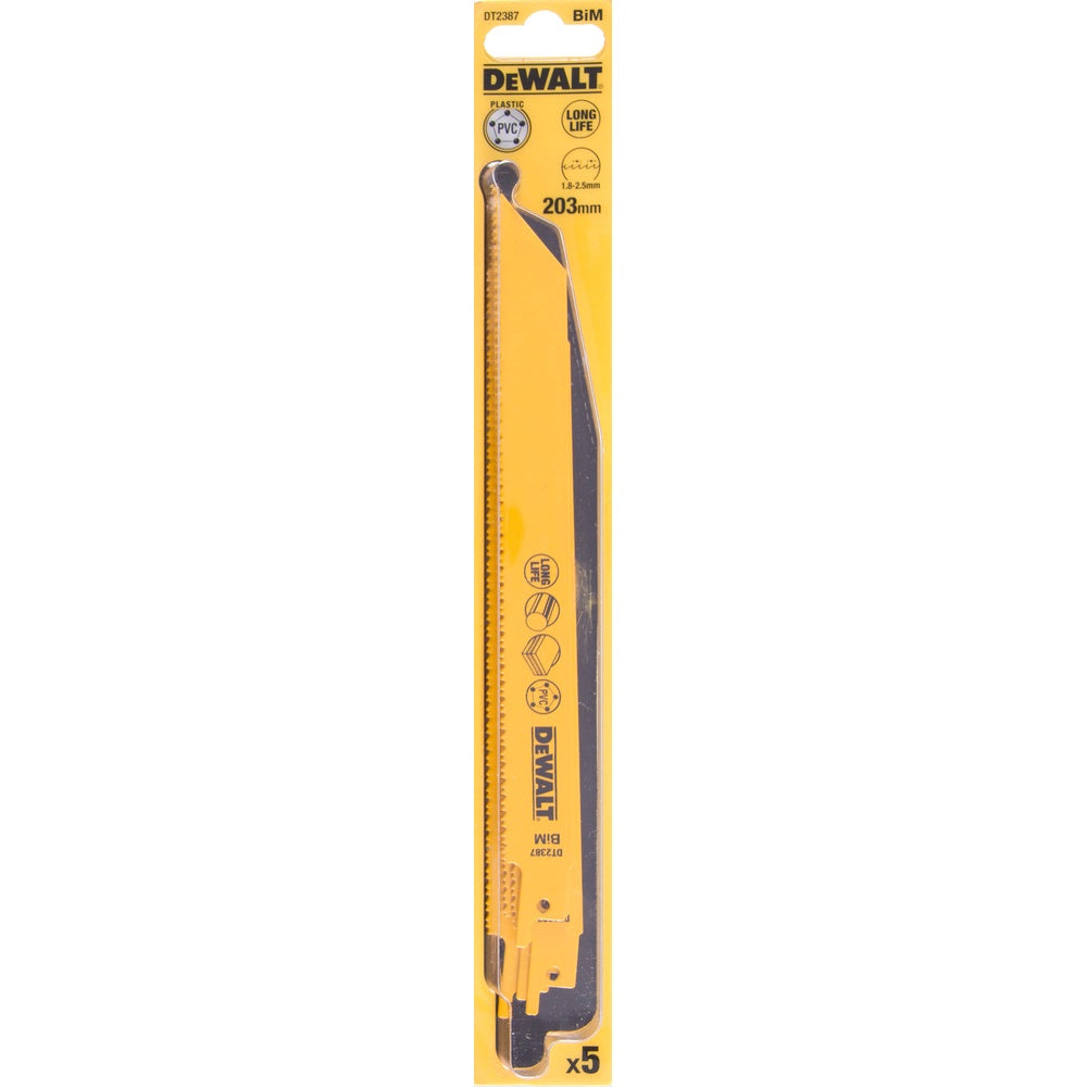 DEWALT Säbelsägeblatt BIM Universal 203mm DT2387-QZ