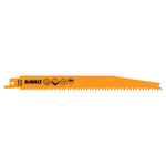 DEWALT Säbelsägeblatt HCS Holz 203mm 5 Stk DT2402-QZ