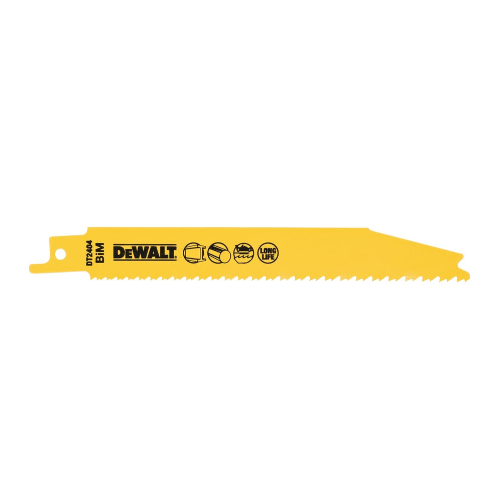 DEWALT Säbelsägeblatt BIM 1Z Metall 152mm DT2404-QZ