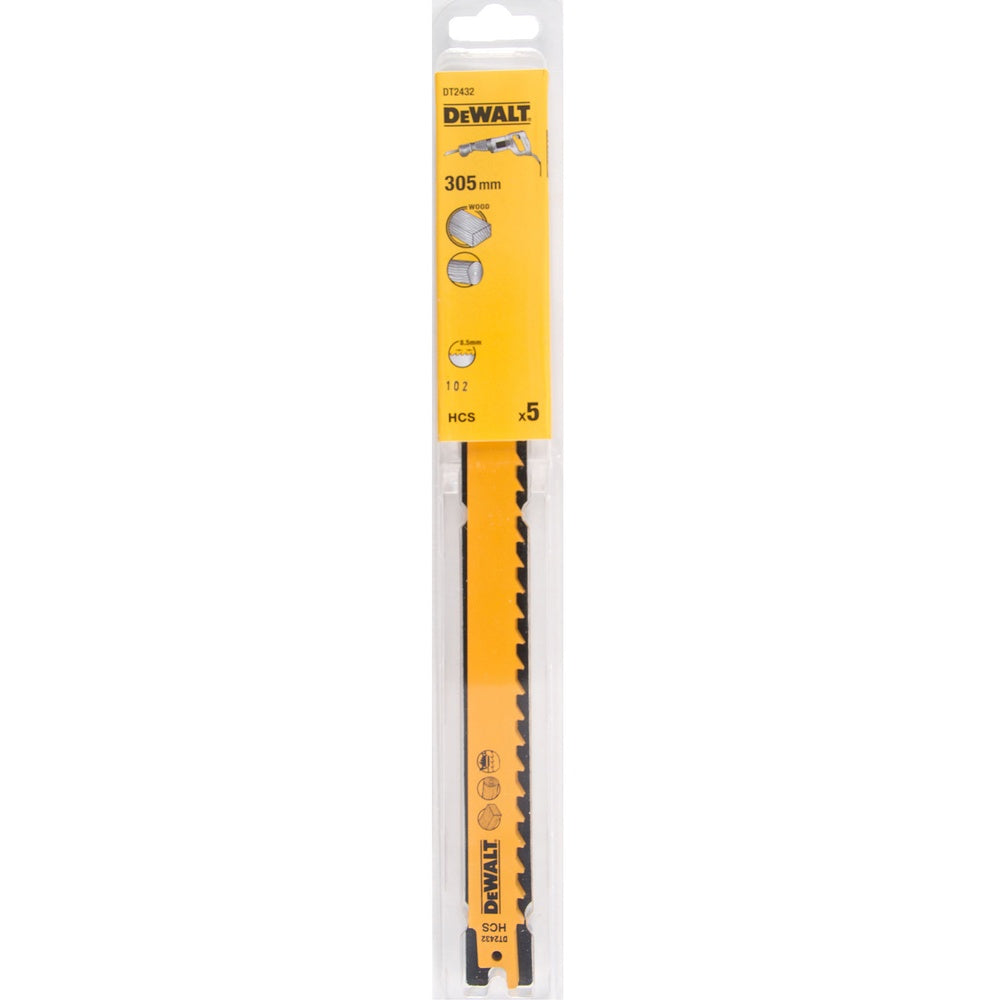 DEWALT Säbelsägeblatt HCS Holz 305mm 3 TPI DT2432-QZ