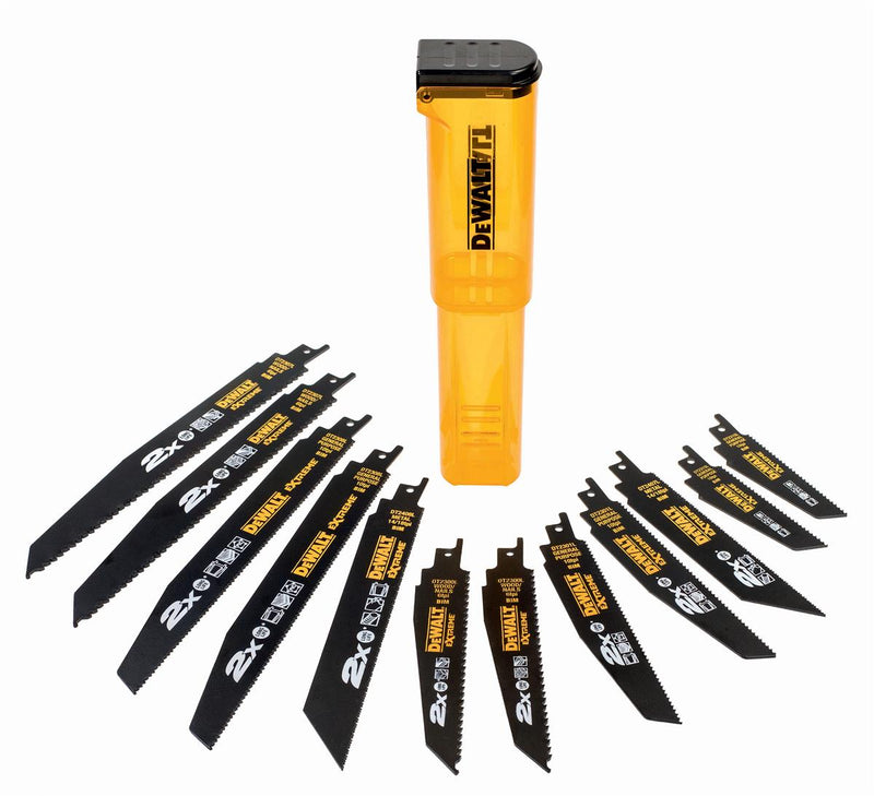DEWALT Säbelsägeblatt-Set 12-tlg DT2441L-QZ