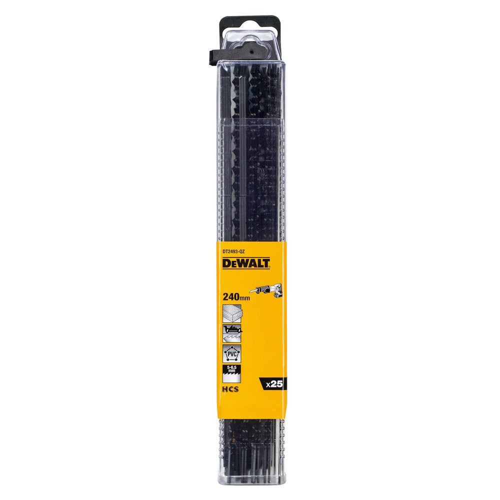 DEWALT Säbelsägeblatt HCS Holz 230mm 5-6 TPI DT2493-QZ