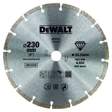 DEWALT Diamanttrennscheibe Eco1 Universal 230mm DT3731-QZ