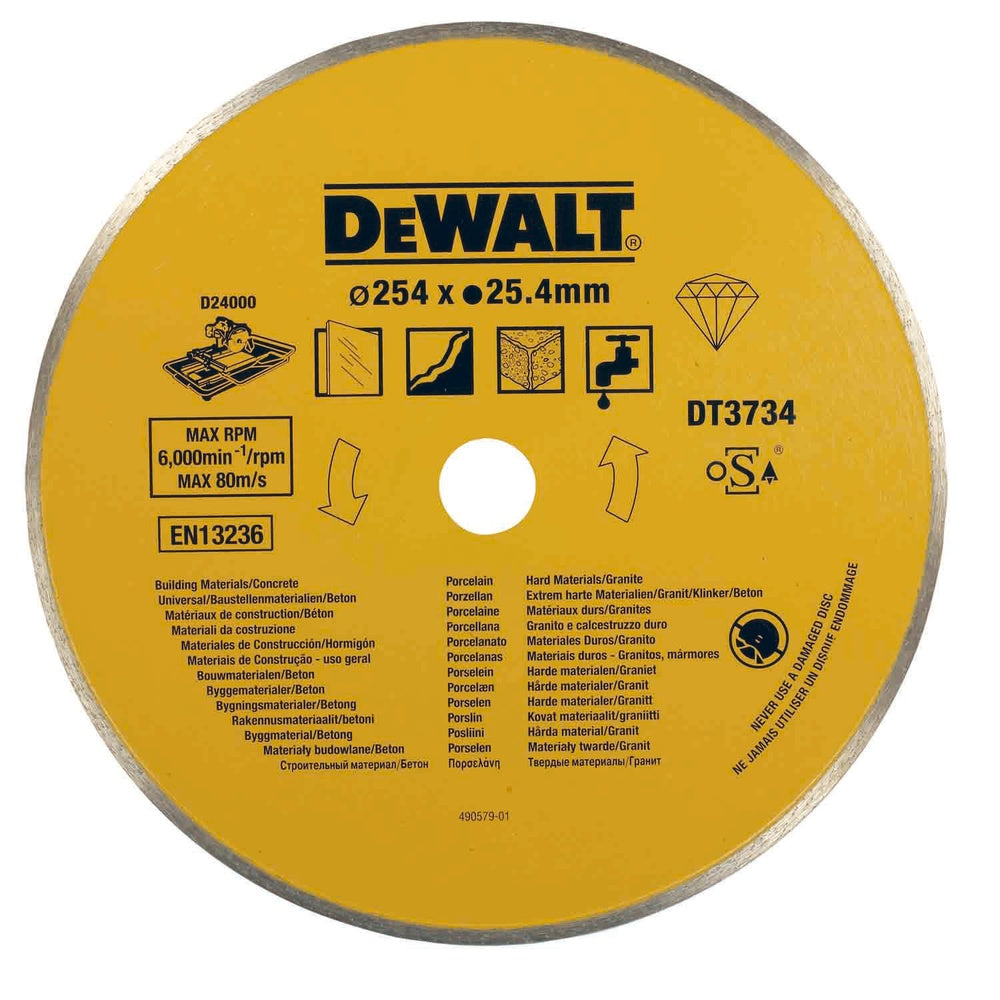 DEWALT Diamanttrennscheibe Eco4 250mm DT3734-XJ