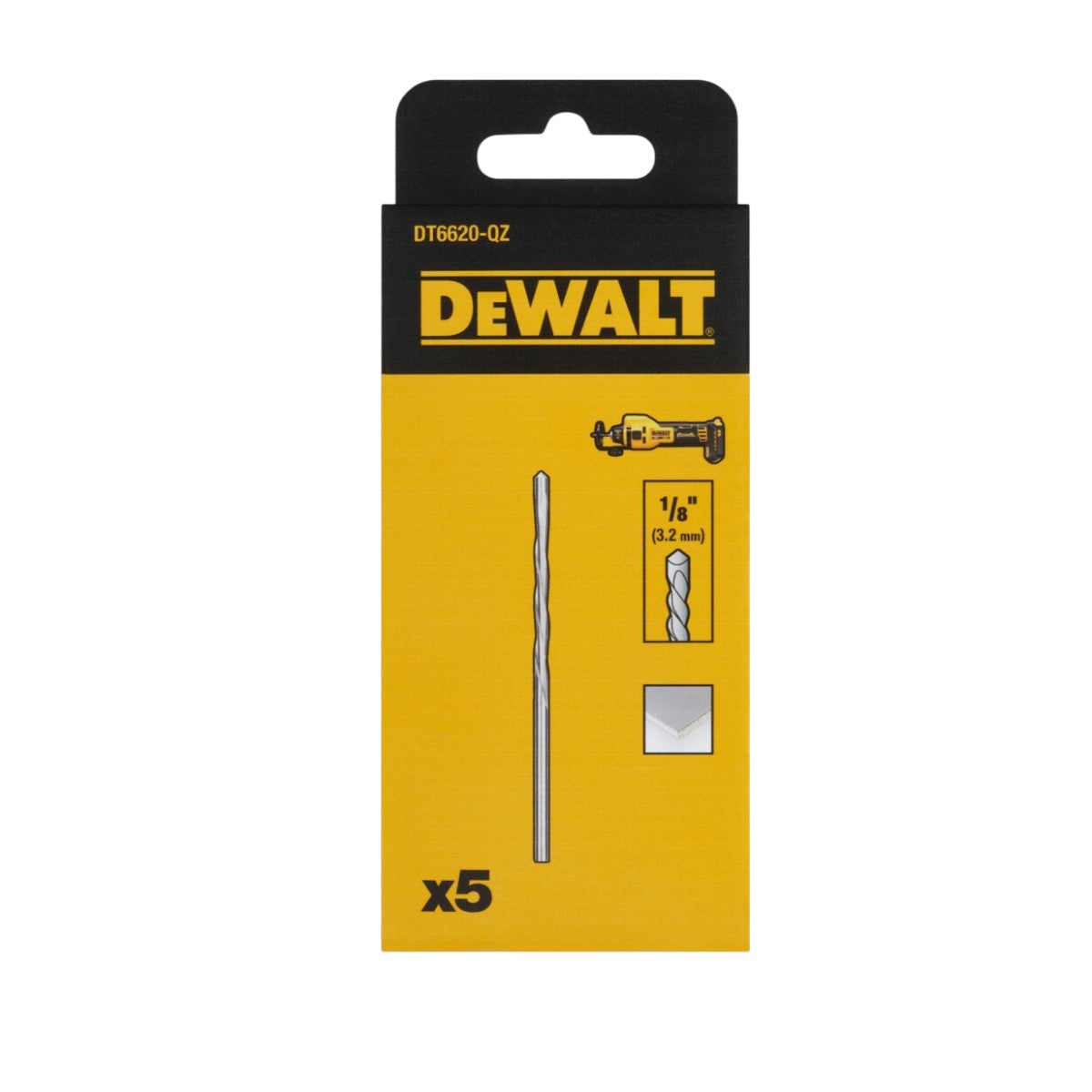 DEWALT Trockenbaufräser, 5 Stk. DT6620-QZ