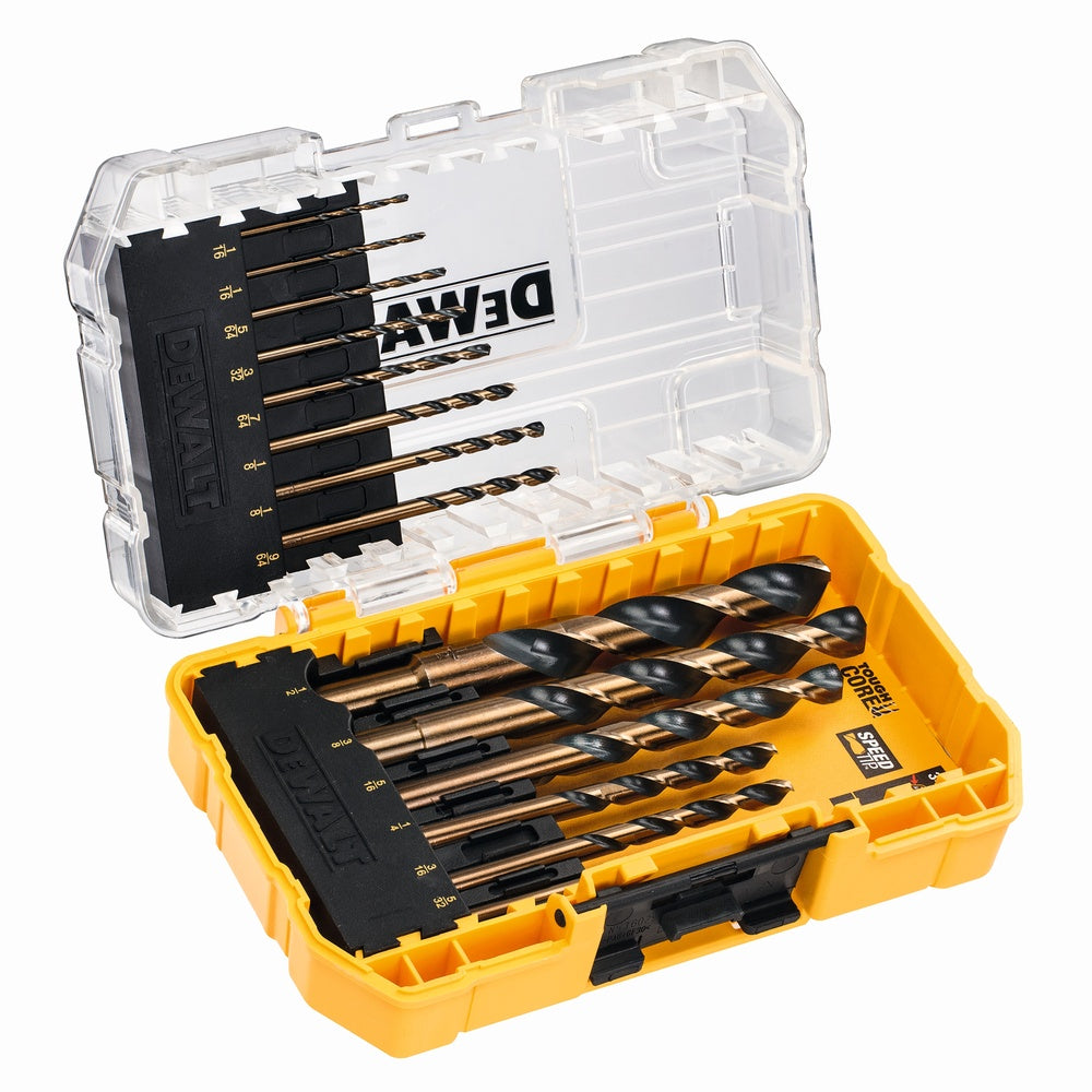 DEWALT Metallbohrer-Set 14-tlg. HSS-G DT70727-QZ