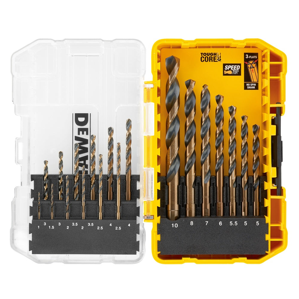 DEWALT Metallbohrer-Set 19-tlg. HSS-G DT70728POS-QZ